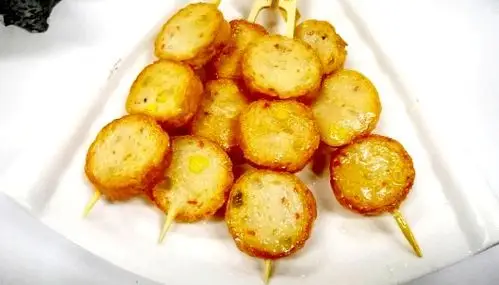 惠特食品爱可佳 干贝丝饼 火锅麻辣烫 关东煮 干贝丝饼 厂家直发