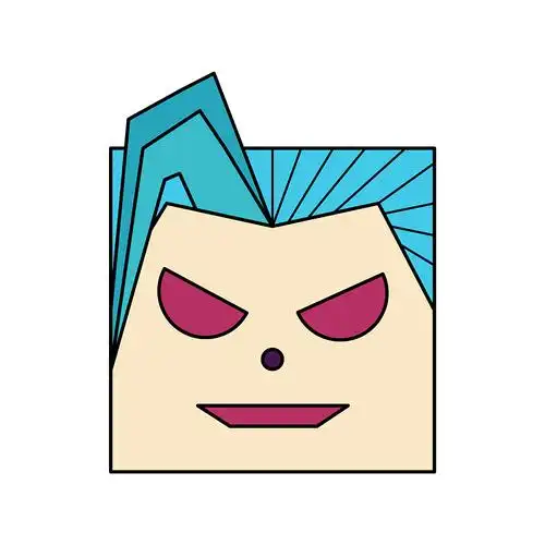 lol扁平化正方形头像|图形/图案|平面|harold东 - 原创设计作品