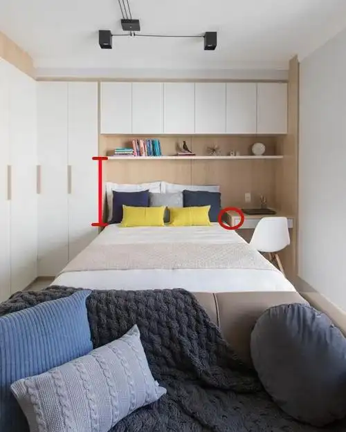 床头上有柜子风水好不好(风水衣柜对着床好不好)