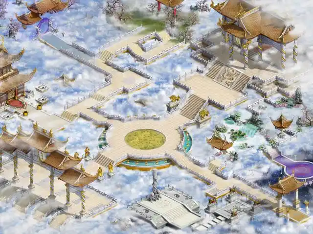 大话西游2:细数游戏里那些更新迭代的场景地图之天宫