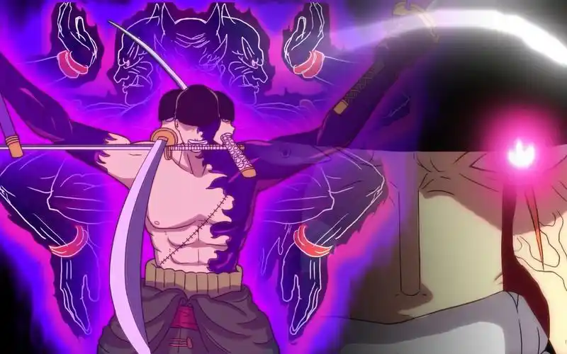 王之双翼:索隆左眼睁开  愤怒九刀流 阿修罗再现