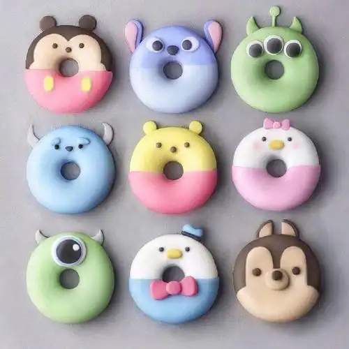 超级可爱的甜甜圈呐