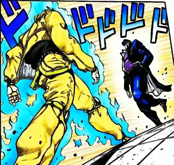 哦 正面过来了吗 不选择逃跑 反而主动接近我吗#jojo # - 抖音