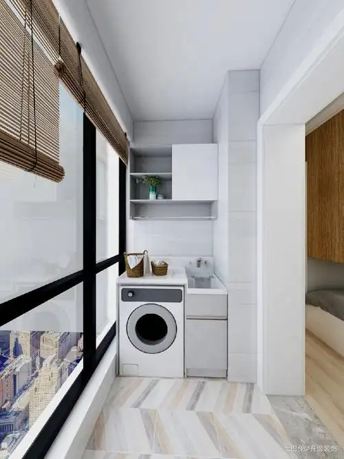 60㎡宜家风两兄弟的温馨小窝阳台其他阳台设计图片赏析