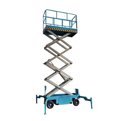 升降平台升降机移动式剪叉自行液压电动小型家用车载货梯高空作业
