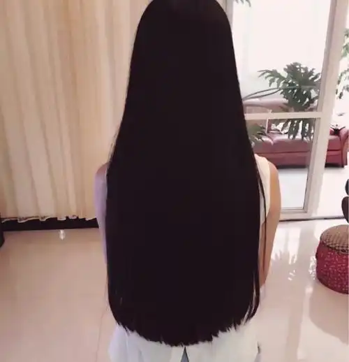 黑长直护发心得