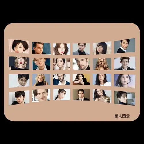人物墙 照片墙 在线拼图 多图排版
