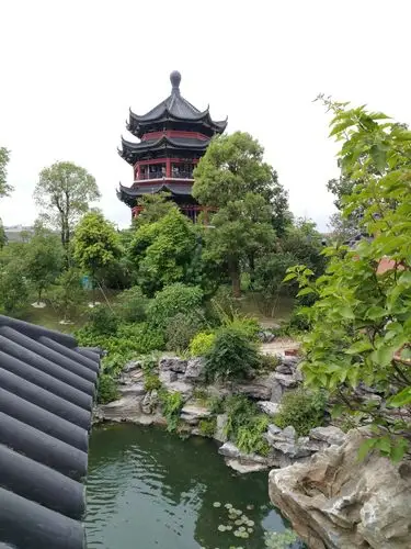 顺德区的两处园林景色