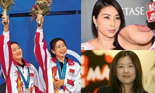 图为郭晶晶/伏明霞.