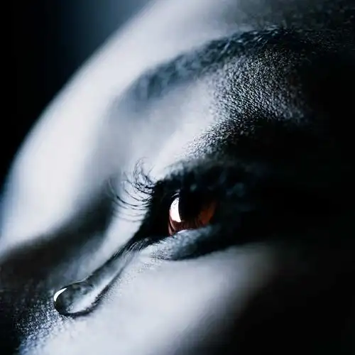 将大:你的眼好红呀!这滴泪是从心里流的