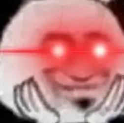 今天发一发两眼放红光/激光眼的图图#镭射眼表情包##熊猫头表情