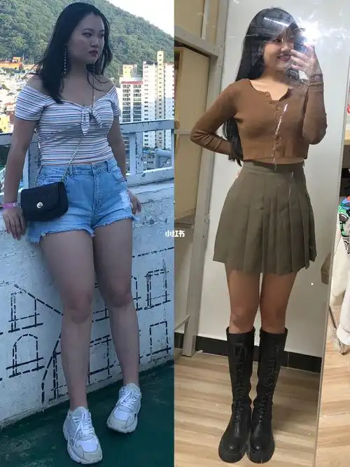 减肥30斤前后对比姐妹们来励志了