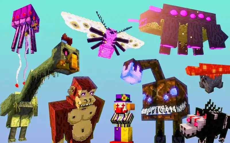 新模组两个月竟然更新77种怪物我的世界日更狂魔