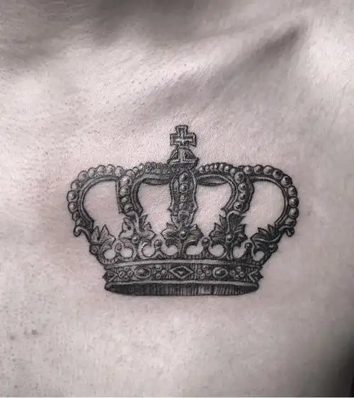 皇冠_纹身图案手稿图片_敦子的纹身作品集