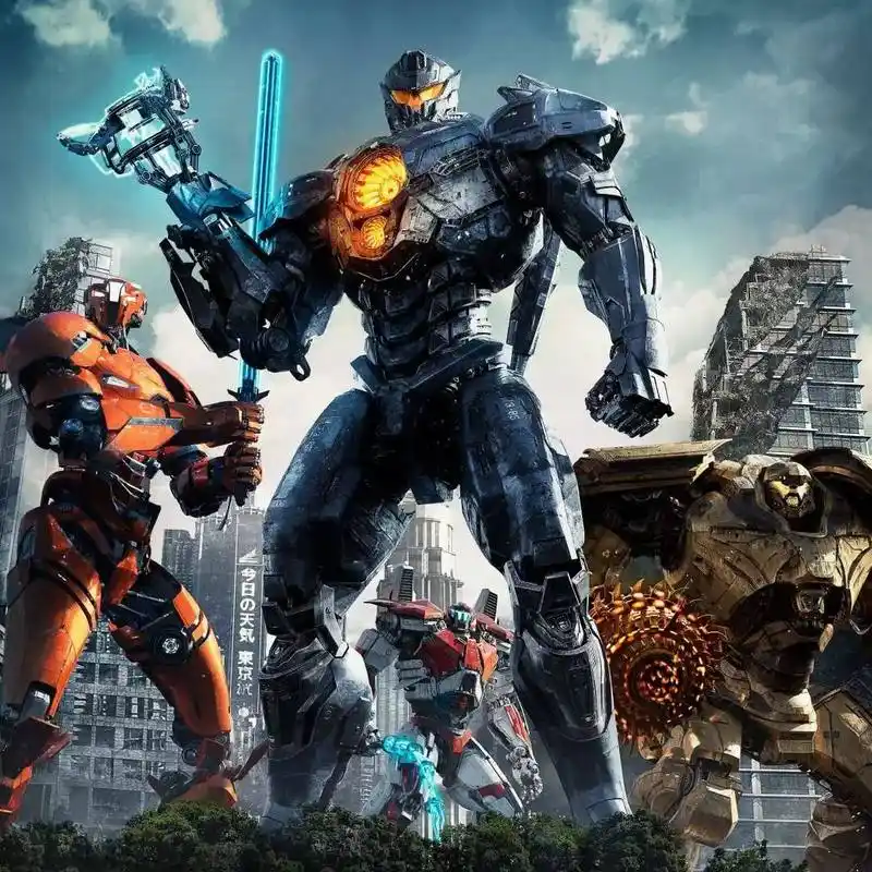 《环太平洋2》曝海报,机甲怪兽开战在即