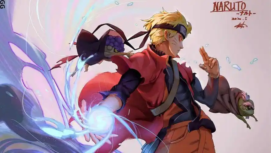 221010期每日壁纸分享火影忍者鸣人