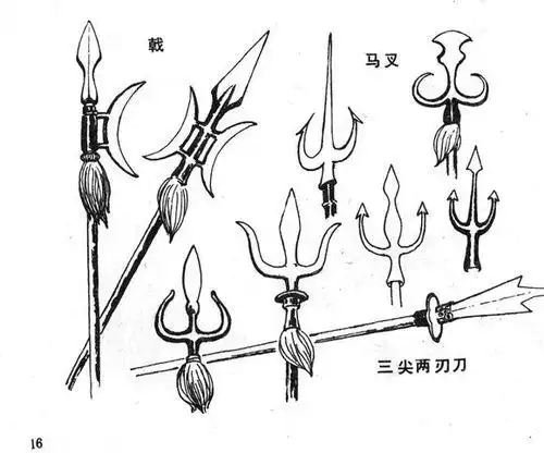 兵器简笔画图片大全