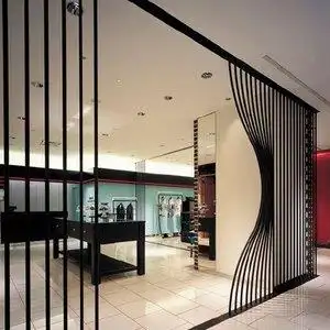 服装店隔断效果图