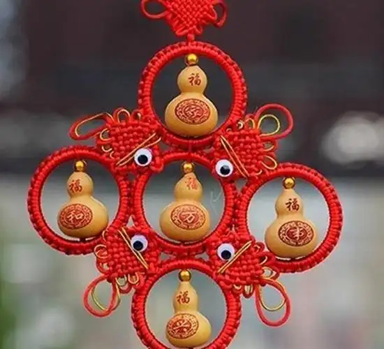 产地直销天然手捻葫芦雕刻五福临门装饰挂件工艺品家居摆件批发价