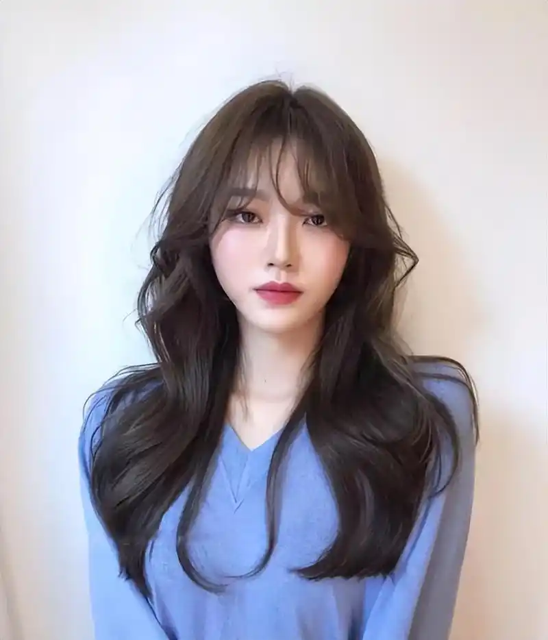 圆脸适合卷发,秒变小仙女