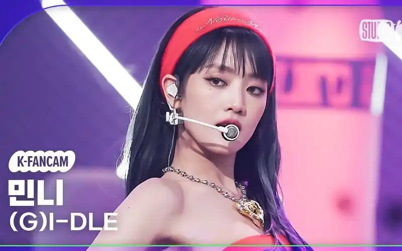 【minnie】230518 音乐银行 queencard 竖版直拍