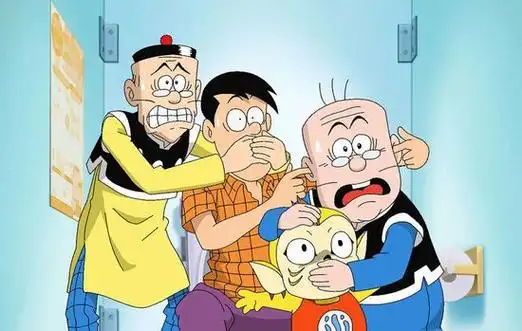 忘不了儿时的动画老夫子