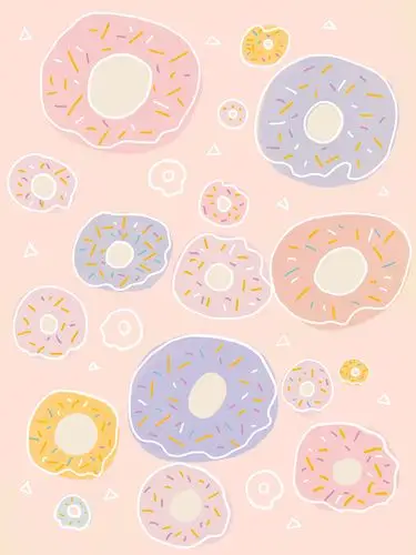 甜甜圈|插画|插画习作|jt木小绿 - 原创作品 - 站酷 (zcool)