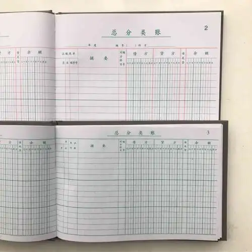 现金日记账本手写帐本银行存款总账会计账簿账本
