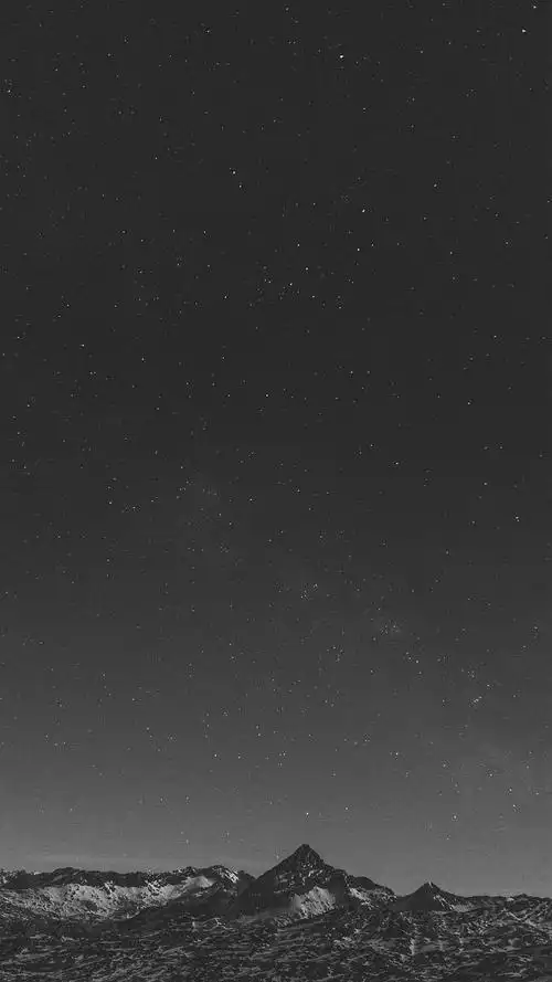 唯美黑白底片色彩自然景观