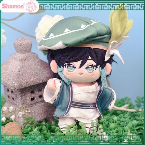 原神温迪 巴巴托斯同人棉花娃娃20厘米公仔换装玩偶游戏周边