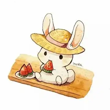 兔子女生头像可爱萌系兔子女生头像