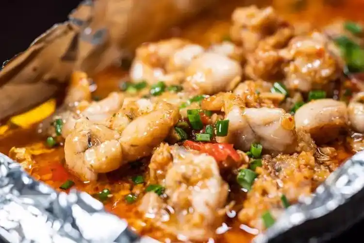 饭小美出品锡纸牛蛙.