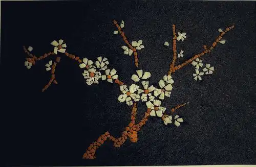 手机摄影——幽栏独倚 后期制作——幽栏独倚 曾经做的蛋壳贴画,大