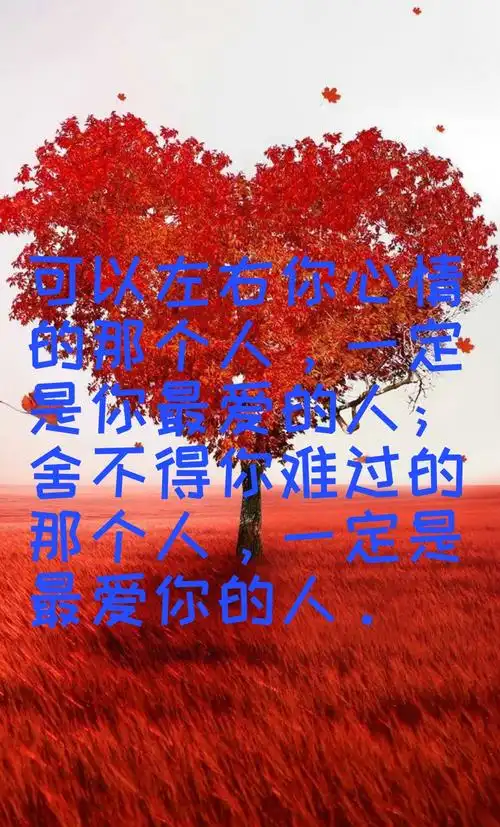 你是我今生的最爱!