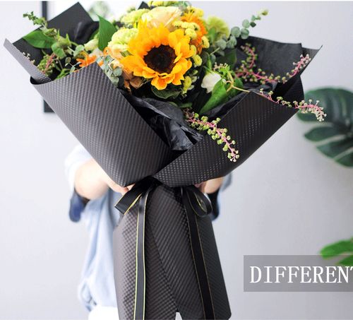 艺术纸立体压纹包花纸鲜花包装纸礼品花束材料玫瑰康乃馨包装纸