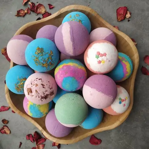 缦姗馥语 泡泡球家庭装 150克5个 泡澡球日本沐浴球小孩成人洗澡