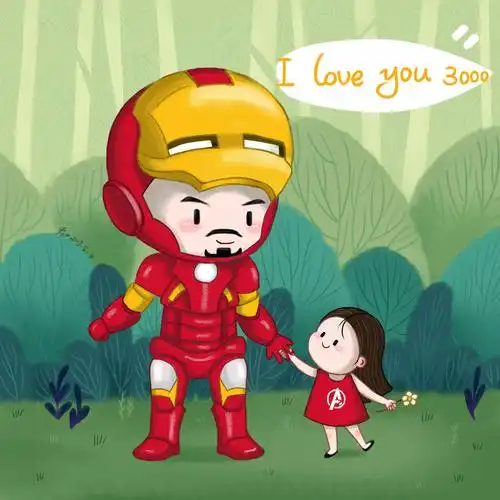 【复仇者联盟4】钢铁侠妮妮和女儿小摩根