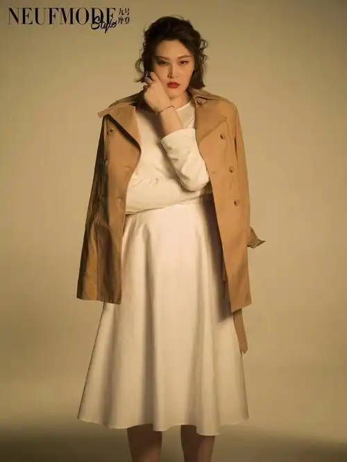 王一梅拍写真气场十足