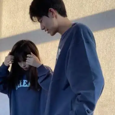 高清非主流双人情侣头像一对两张图片 浪漫情头真人微信头像图片_情侣