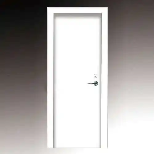 木质防火门乳白