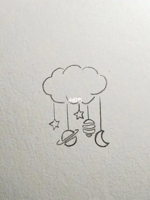 关于星河的简笔画