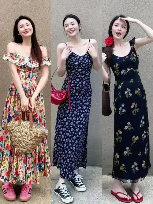 夏季的衣服"色彩"怎么搭配最美?博主亲身示范20套,照穿也洋气