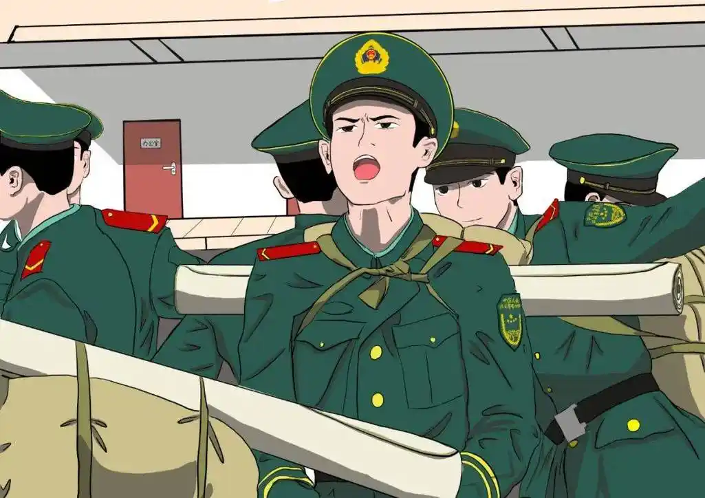 漫画今天新兵毕业啦