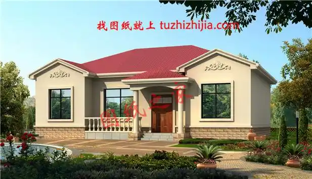 8套农村漂亮三间平房图片非常适合在农村修建