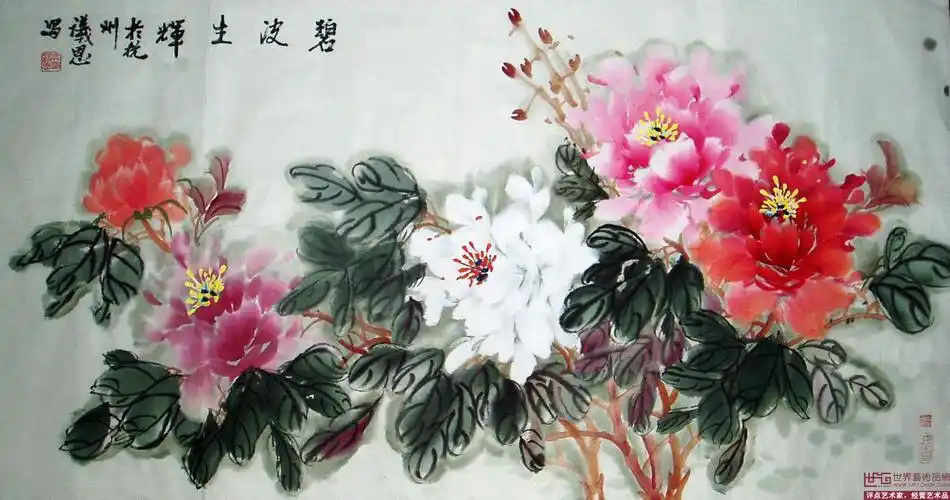 栾议恩-中国花鸟画-淘宝-名人字画-书画服务中心,书画销售中心,书画拍