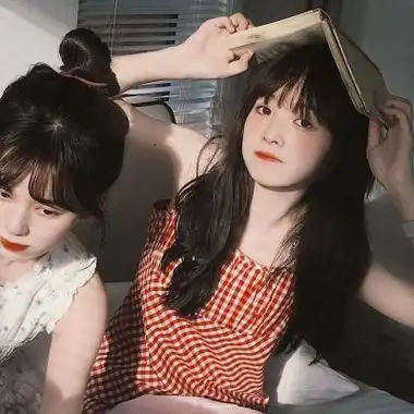 仙气闺蜜头像一对可爱