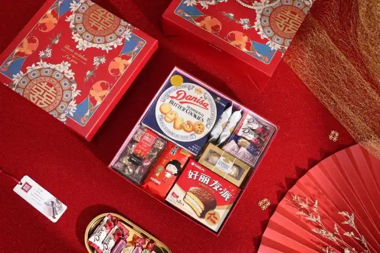 中式复古结婚伴手礼回礼