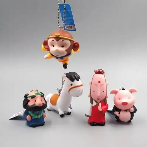 西游记唐僧师徒四人玩具人物模型摆件孙悟空人偶玩偶猪八戒白龙马