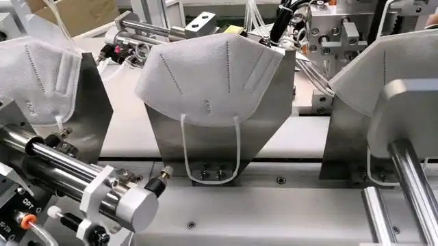 全自动口罩机 n95口罩机 n95口罩耳带焊接机