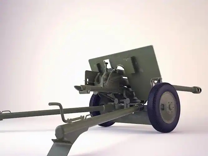 苏联zis-3反坦克炮76mm 3d